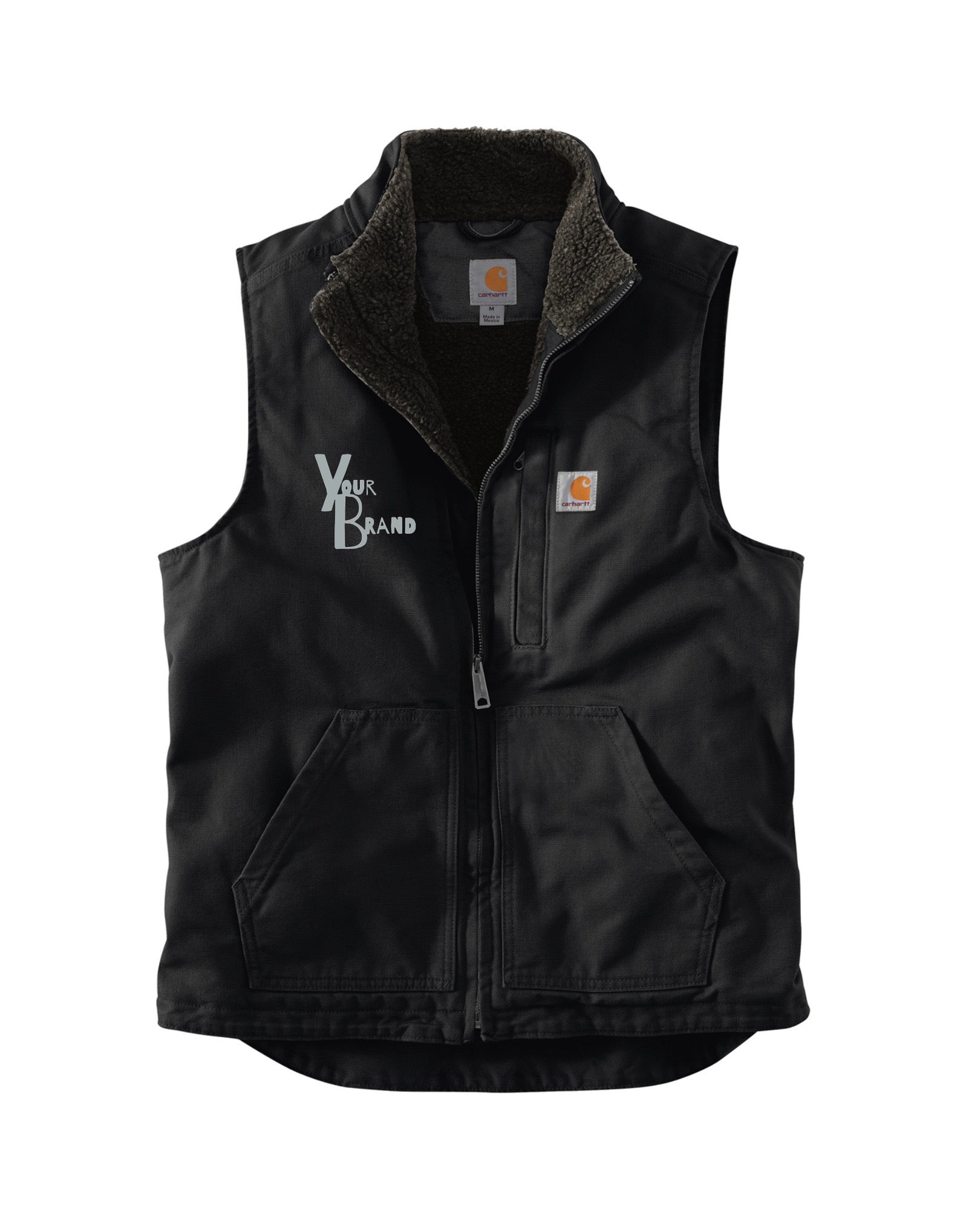 Carhartt® Sherpa-Lined Mock Neck Vest – loopson