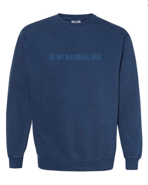 In My Baseball Era Comfort Colors Sweatshirt