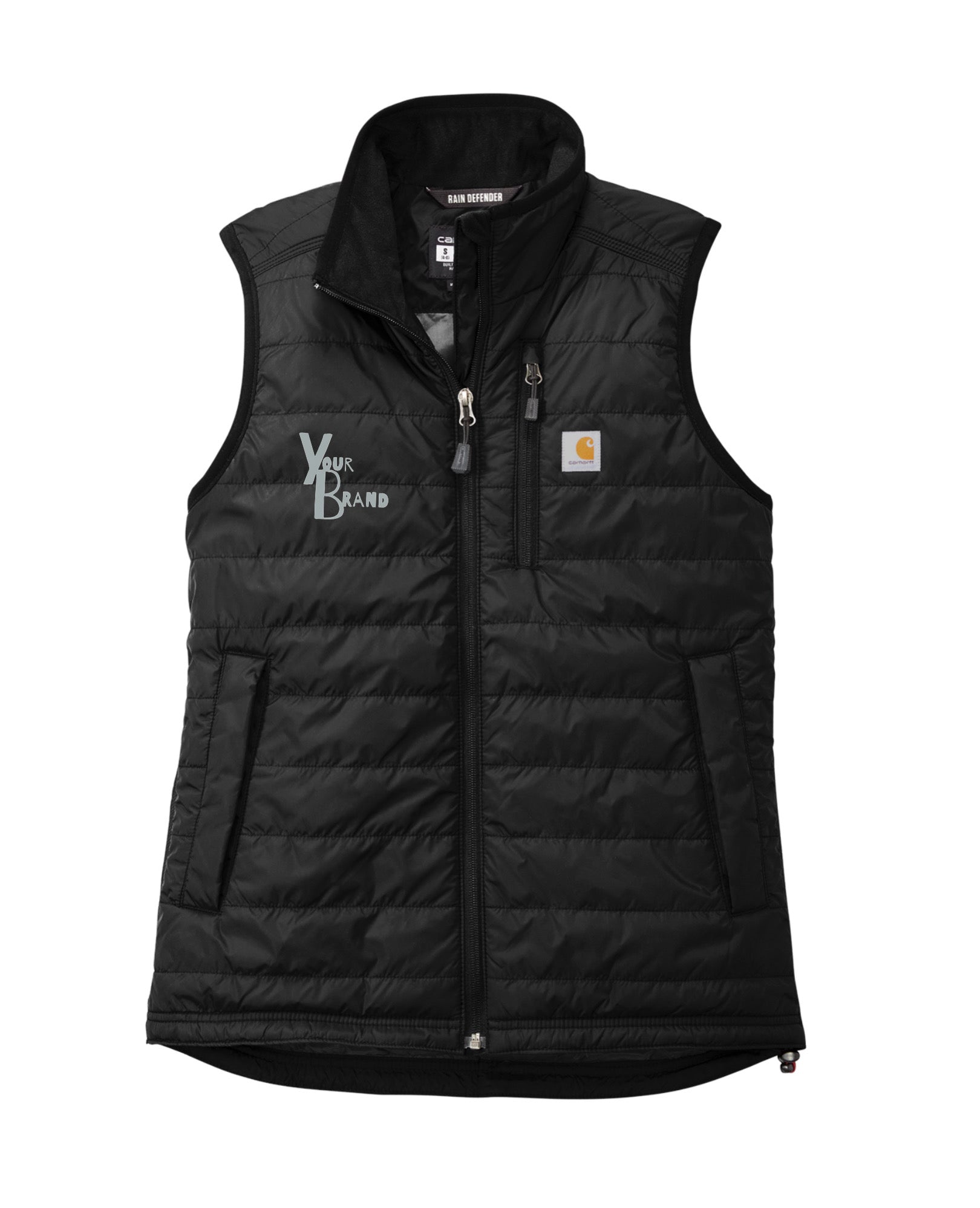 Carhartt RAIN DEFENDER Gilliam vest ブラック Carhartt Mens Gilliam Vest (Regular and Big & Tall Sizes