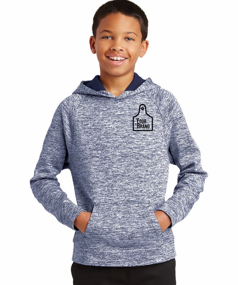 Youth Cow Tag PosiCharge Hoodie