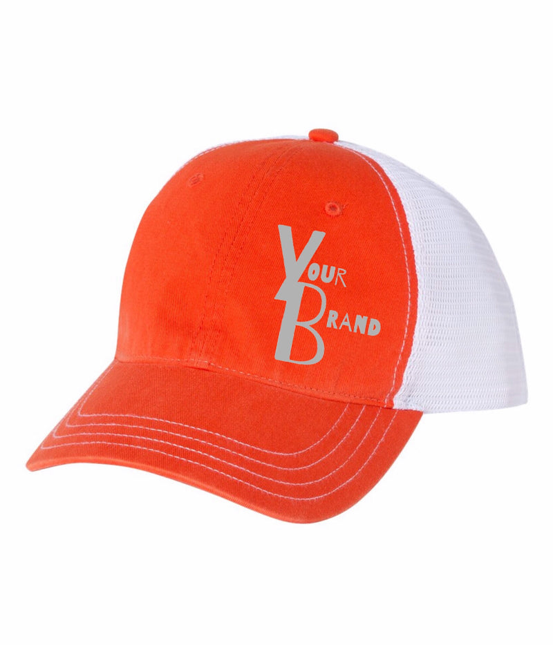 Just your Brand Richardson Garment Washed Trucker Hat