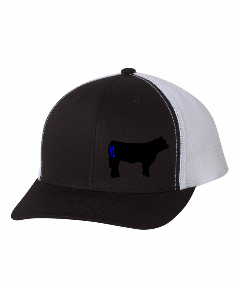 Yupoong Branded Cow Retro Trucker Hat