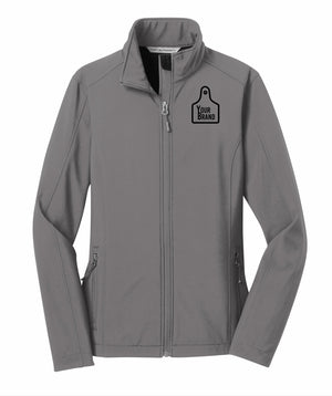 Cow Tag Ladies Core Soft Shell Jacket