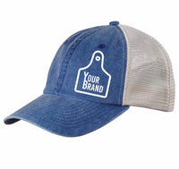 Cow Tag Sportsman Pigment Dyed Hat
