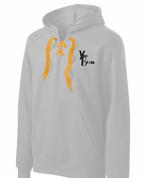 Lace Up Pullover Hoodie