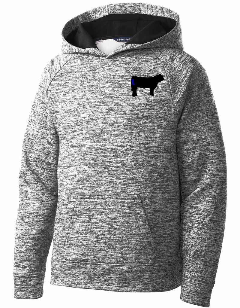 Youth Branded Cow PosiCharge Hoodie